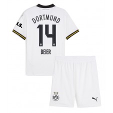 Borussia Dortmund Maximilian Beier #14 Tredjedraktsett Barn 2024-25 Kortermet (+ korte bukser)